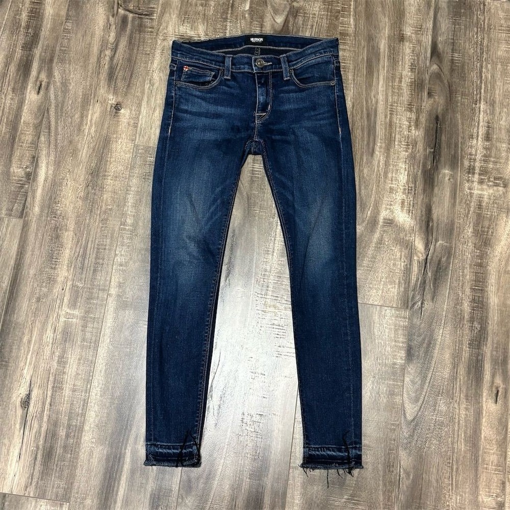 Hudson Women's Skinny Jeans Size 25 Blue‎ Medium Wash Denim Slim Fit